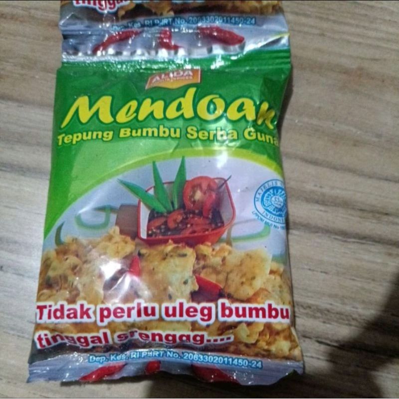 

Alida Mendoan Tepung Bumbu Serbaguna 1 pcs