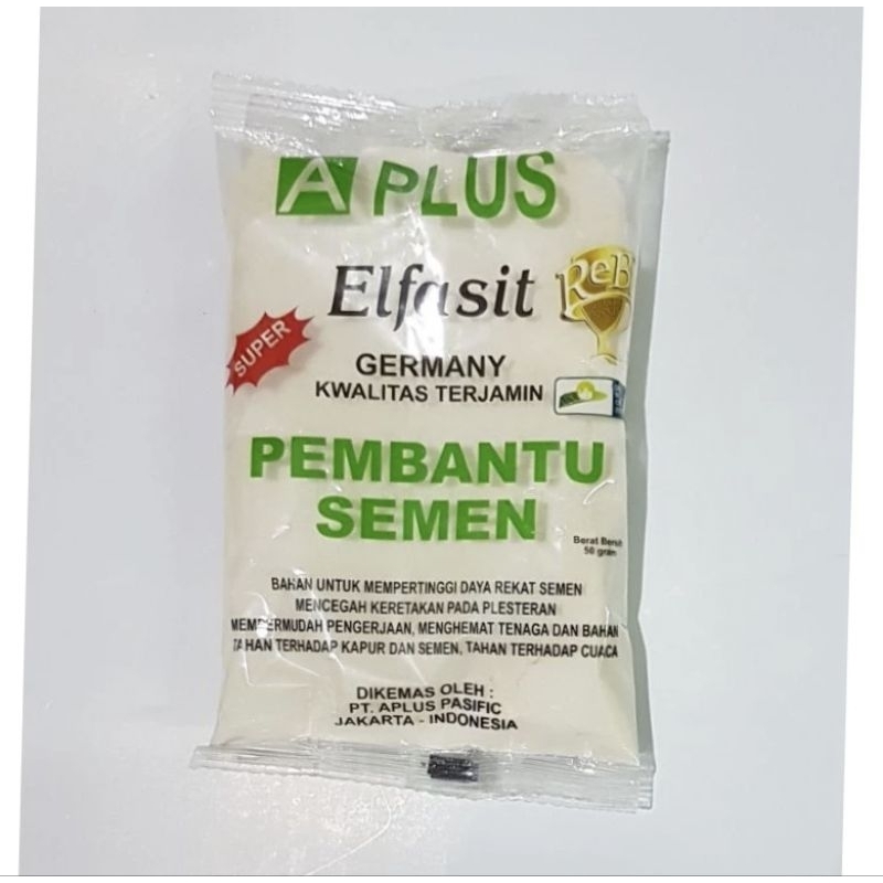 Elfasit Aplus Alkasit 50gr Semen Adiktif/Obat Pembantu Semen