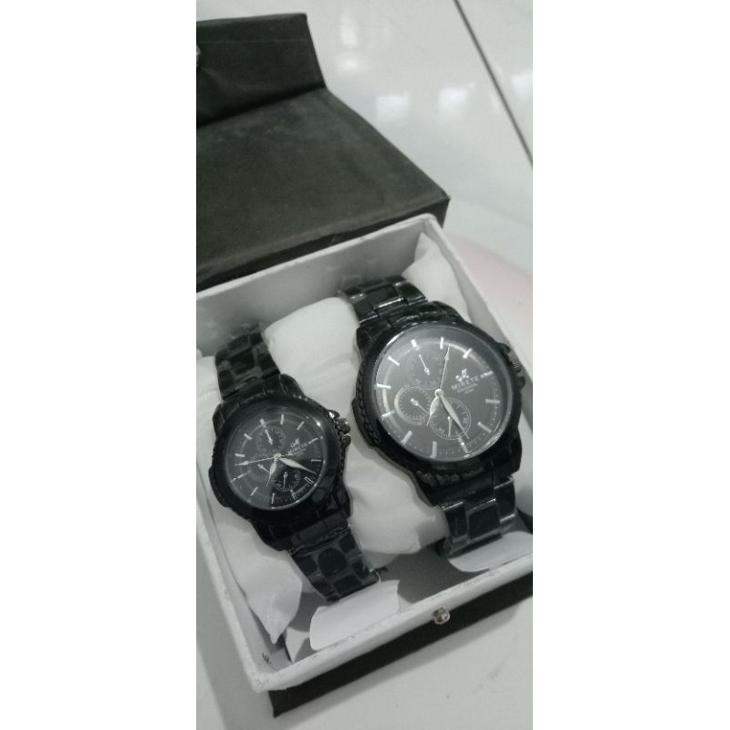 Mirete Original Jam Tangan Couple Pria dan Wanita Tahan Air,Anti Karat.