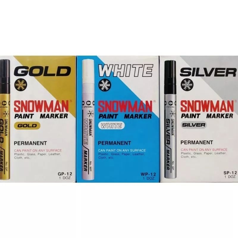 

SPIDOL PAINT MARKER SNOWMAN