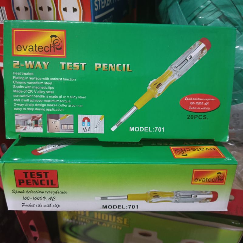 

(Isi 20Pcs) Tespen Bolak-Balik Evatech 701/Tespen Listrik/Tespen