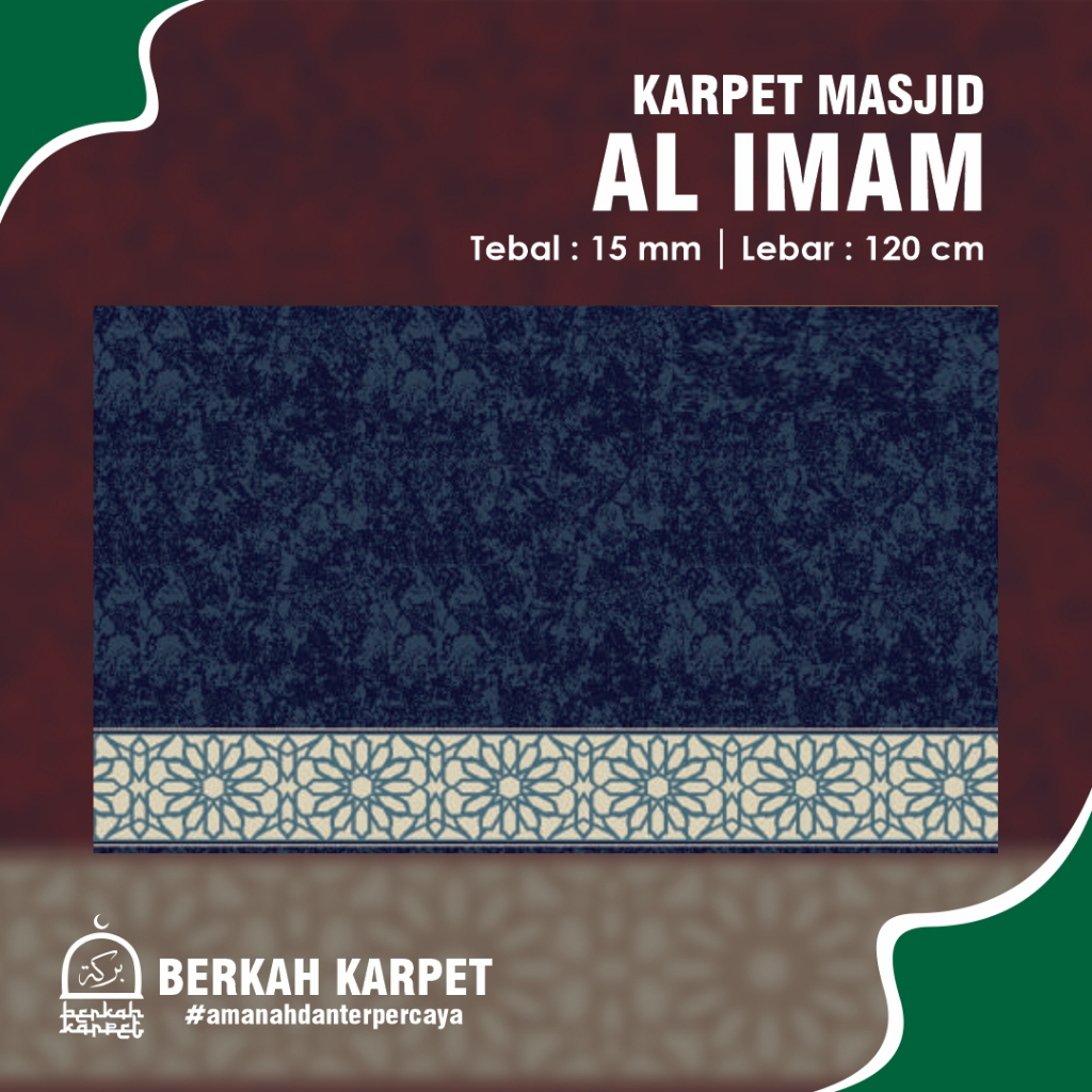 KARPET SAJADAH MASJID AL IMAM