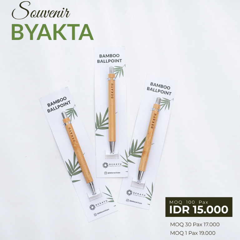 Dekayu - Souvenir Byakta | Souvenir Pernikahan | Souvenir Unik