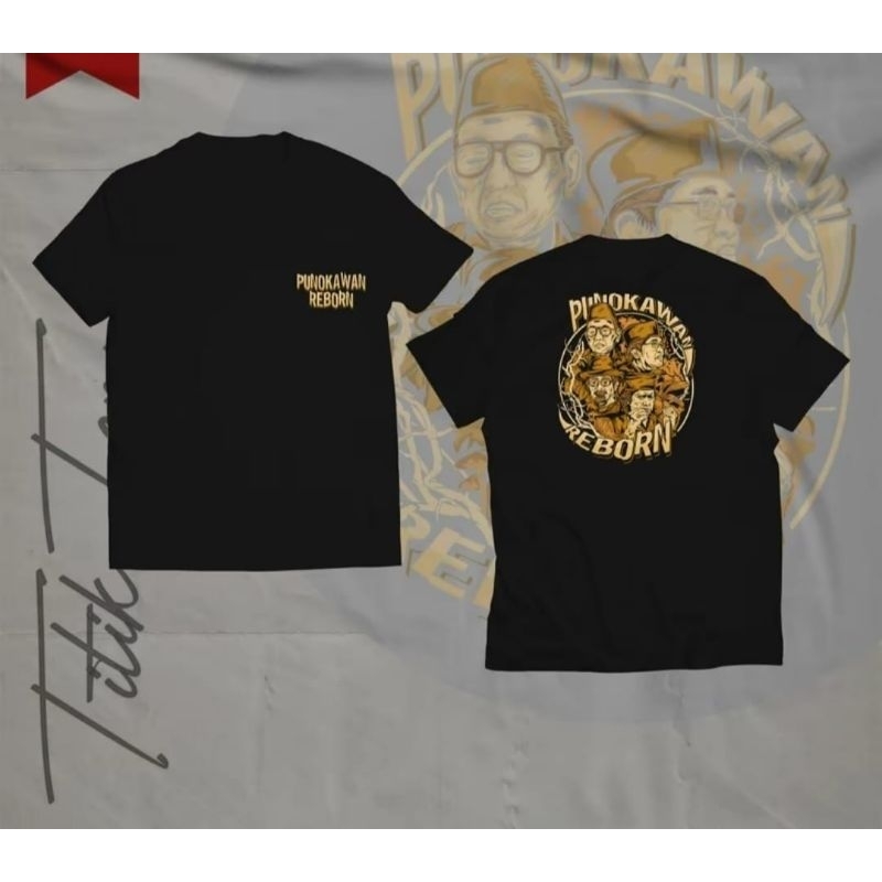 KAOS PUNAKAWAN REBORN - TSHIRT FILOSOFI JAWA