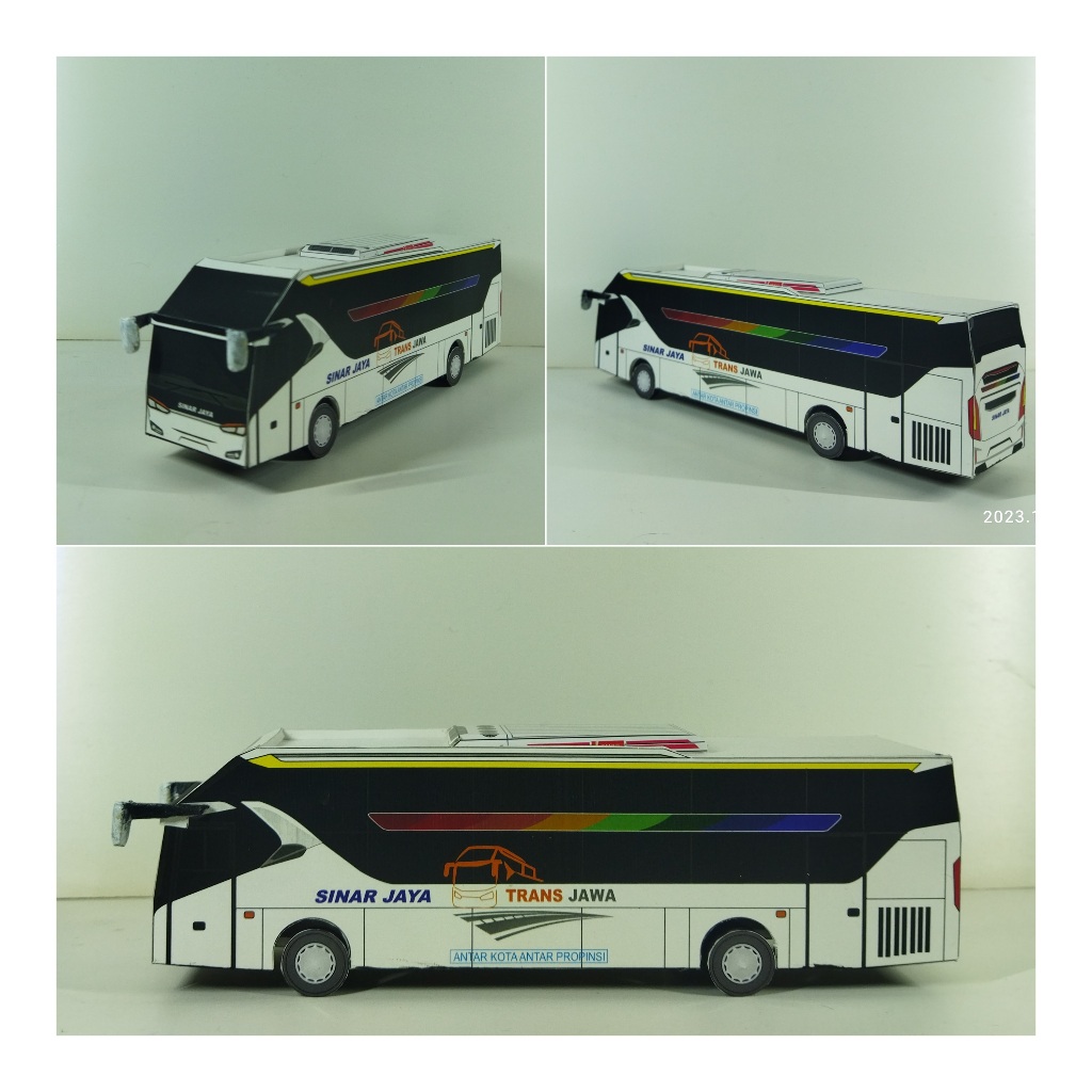Miniatur Bus Sinar Jaya Slepper