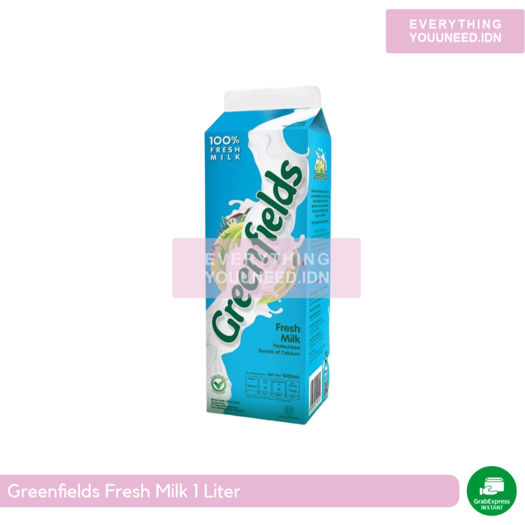 

Greenfields Susu Fresh Milk 1 Liter