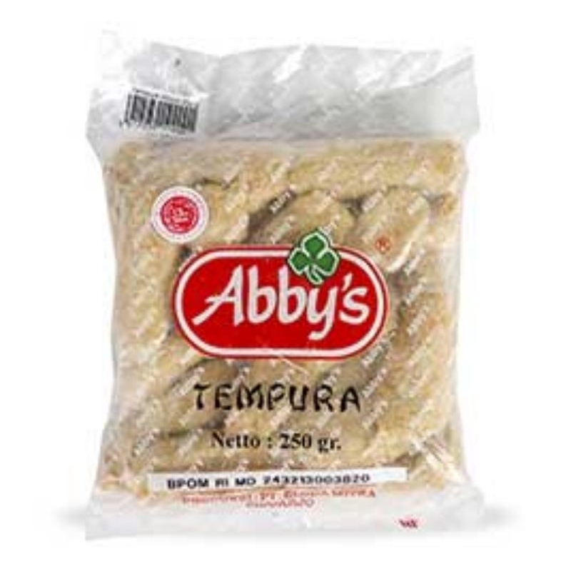

Abby's Tempura | Berat Bersih 250gr