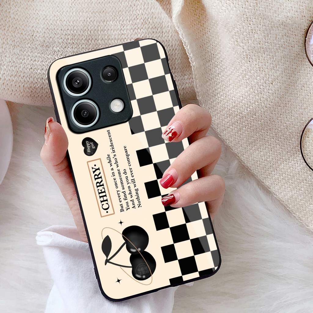 Case Kaca XIAOMI REDMI NOTE 13 - Casing Hp XIAOMI REDMI NOTE 13 - Softcase Kaca Glossy XIAOMI REDMI 