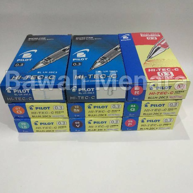 

KODE Q2M8 Lusin Grosir Pulpen Pilot 3 Hitech Hitech Pack