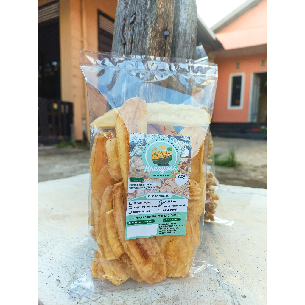 

KERIPIK PISANG MANIS RENYAH 100 gr