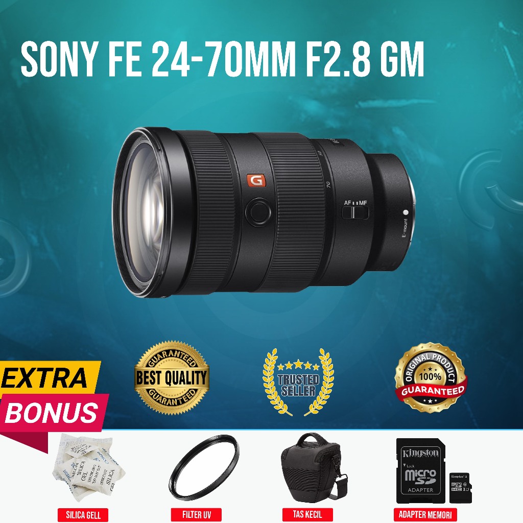 [GUBUKKAMERA] SONY FE 24-70MM F2.8 GM ORIGINAL NORMAL MULUS MURAH (SECOND)