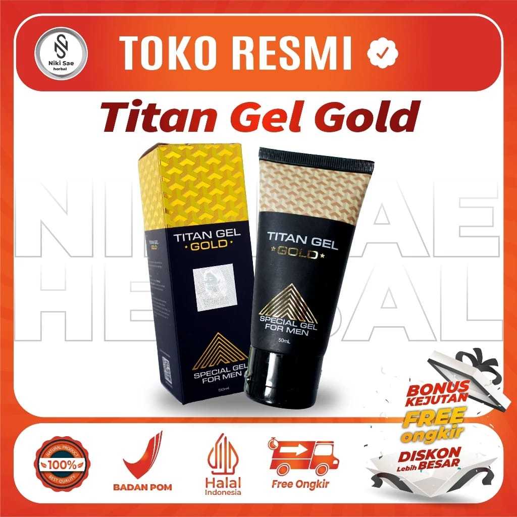 PROMO BEST SELLER Titan Gel Gold Asli Original BPOM