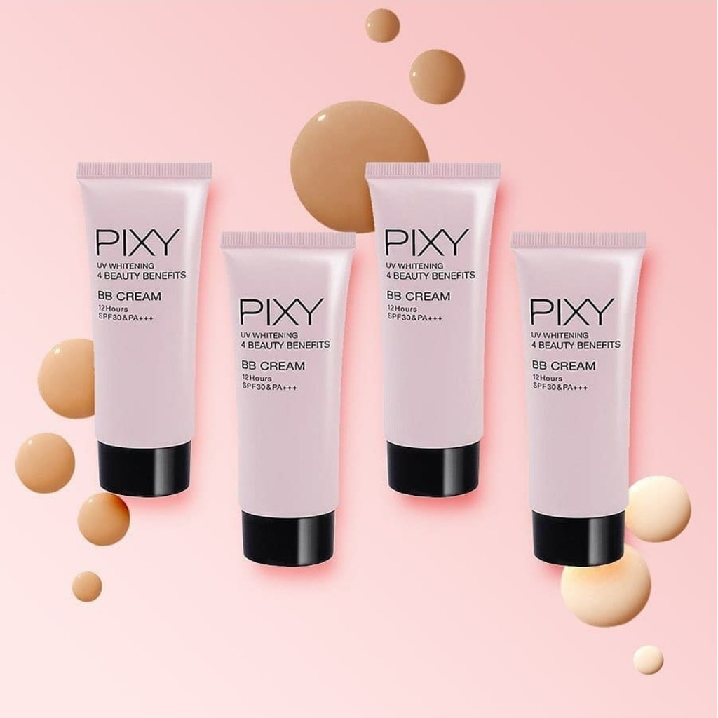 PIXY BB Cream 4 Beauty Benefits / PIXY BB Cream Spf 30 & PA +++ | Foundation | Alas Bedak
