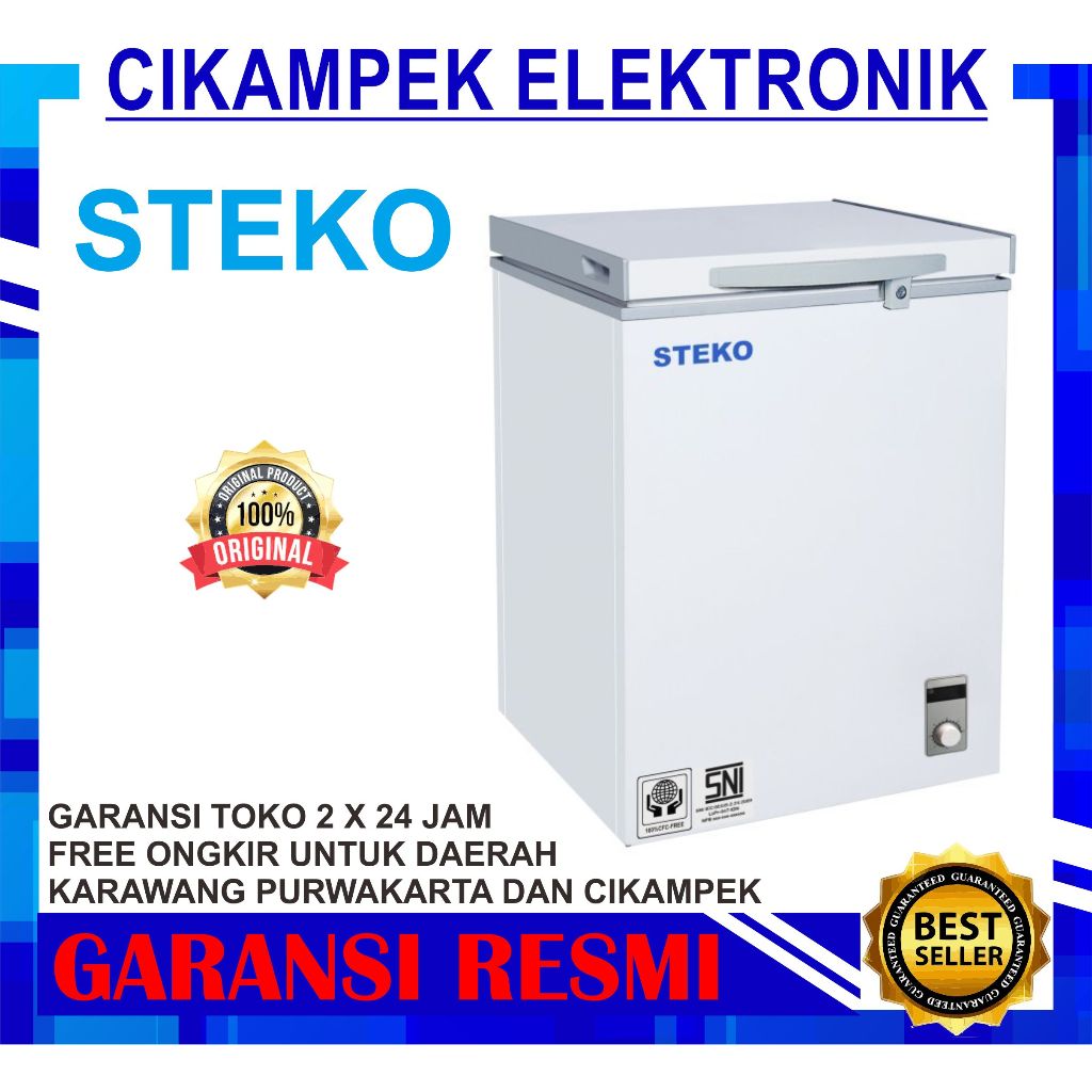 Chest Freezer STEKO BF-110 Freezer Box 100 Liter BF 110