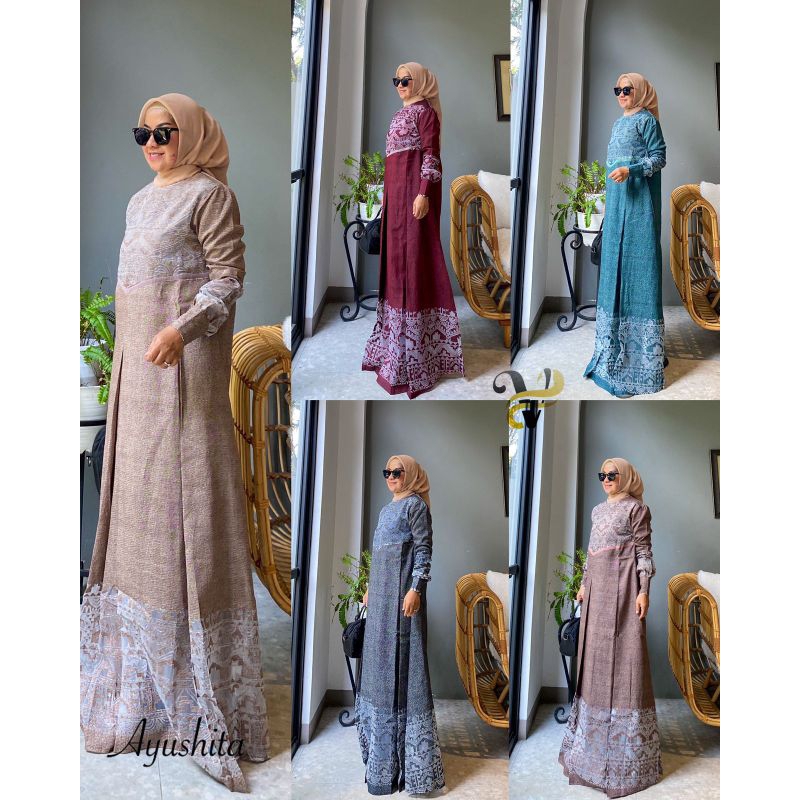 NEW BEST SELLER MAXY DRESS AYU SHINTA BY IRWINOW