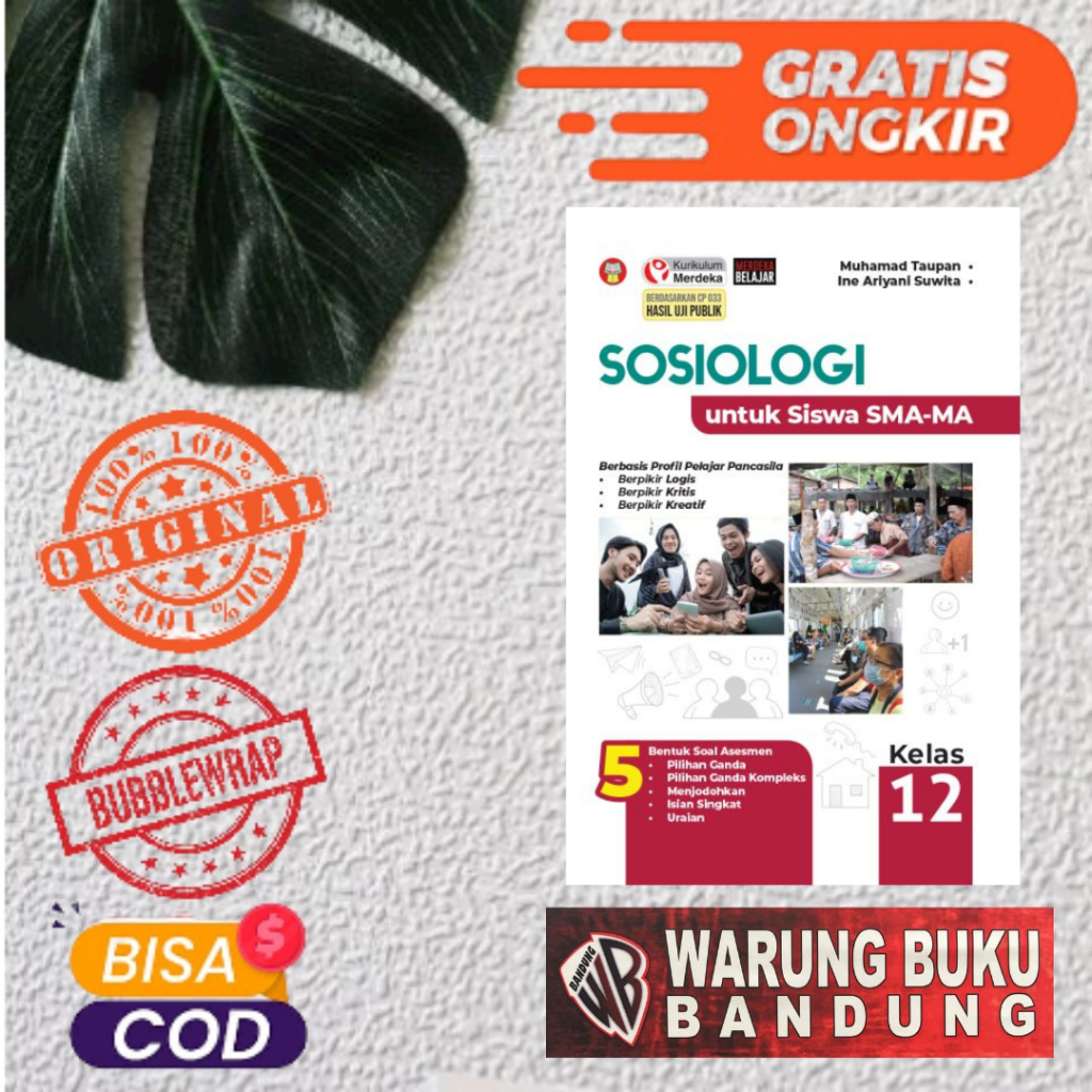 BUKU SOSIOLOGI UNTUK SISWA SMA-MA KELAS 12 - YRAMA WIDYA