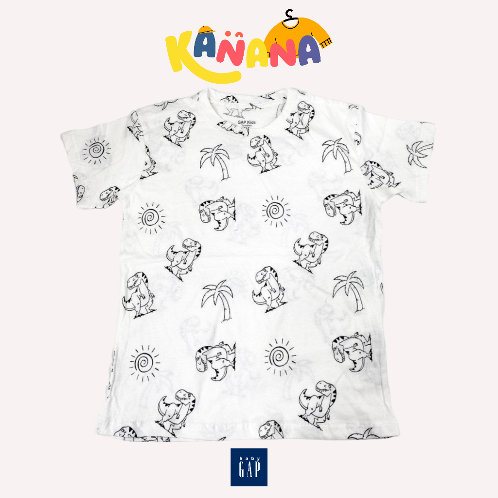 Baju Kaos Anak GAP / Baju Kaos Anak Laki-Laki & Perempuan Branded 1-12 tahun