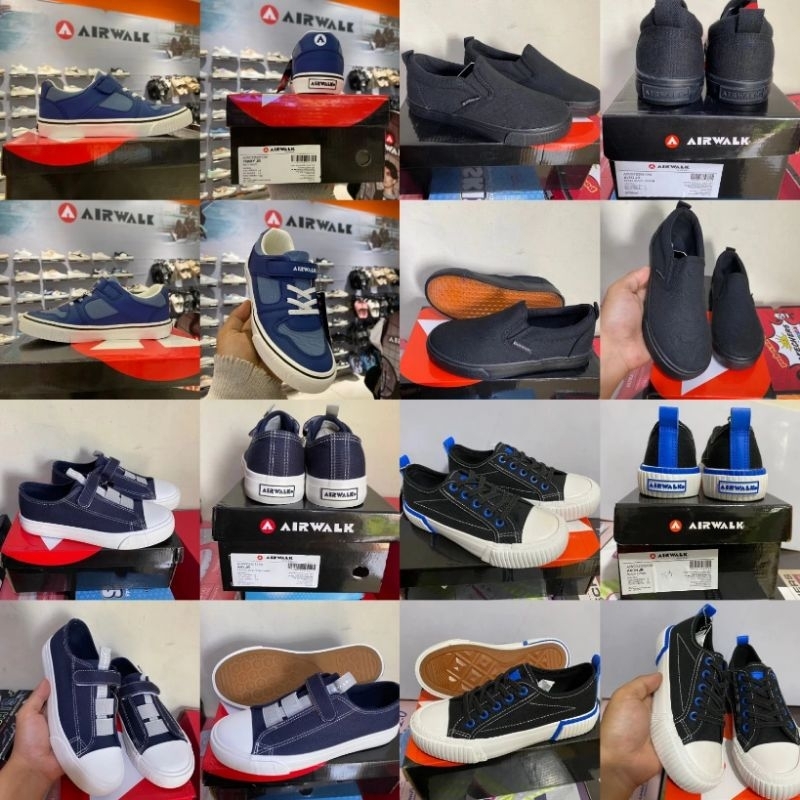 Sepatu Airwalk Original Kids Jr Anak Laki