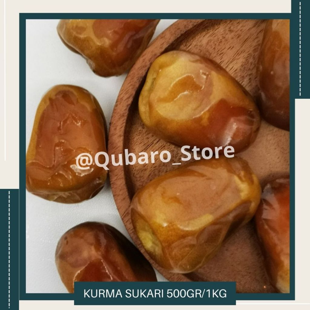 

KURMA SUKARI PREMIUM 500GR / 1KG SUKARI AL QASSIM