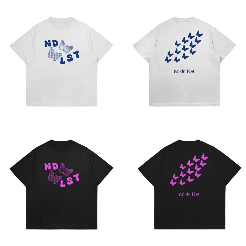 Nedelest - Tshirt Flying Butterfly