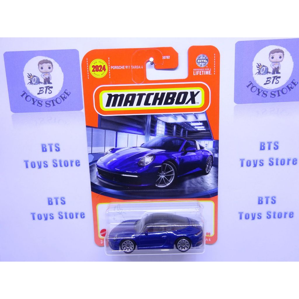 Matchbox Porsche 911 Targa 4 Biru