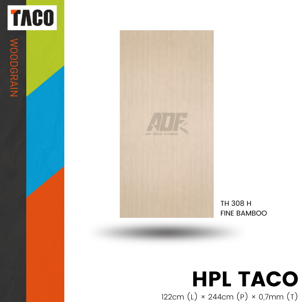 TACO HPL TH 308 H FINE BAMBOO