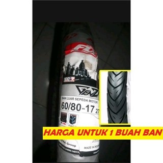 Ban Luar Motor FDR 60 - 80 ring 17 / 70 - 80 ring 17 Genzi ukuran  215 - 17 / 225 - 250 - 17 Racing