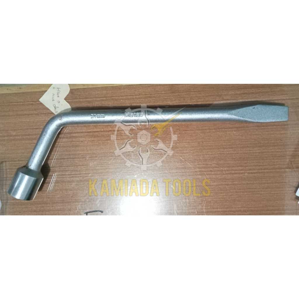 Kunci Roda Mobil 21mm MATSU/Kunci Roda L 21mm/Kunci Roda Dan Congkelan