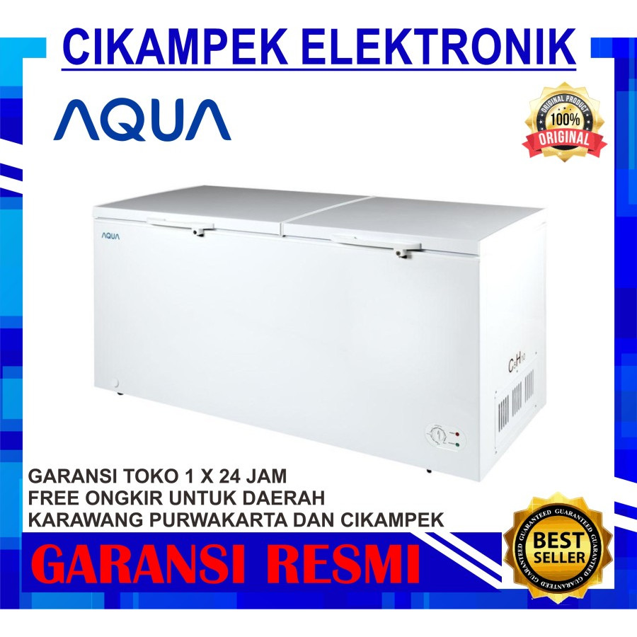Chest Freezer AQUA AQF-725EC Freezer Box 700 Liter AQF 725 EC