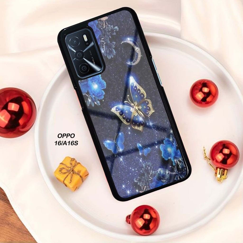 Case Oppo A16/A16s Terbaru  - Hardcase 2d glossy - kesing hp - Hardcase Hp Paling laris - Top One Ca
