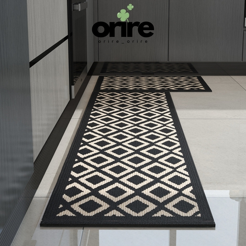 ORIRE Keset Dapur Set Panjang Premium Keset Kaki Anti Slip Outdoor Keset Lantai Bahan Tebal Entrance