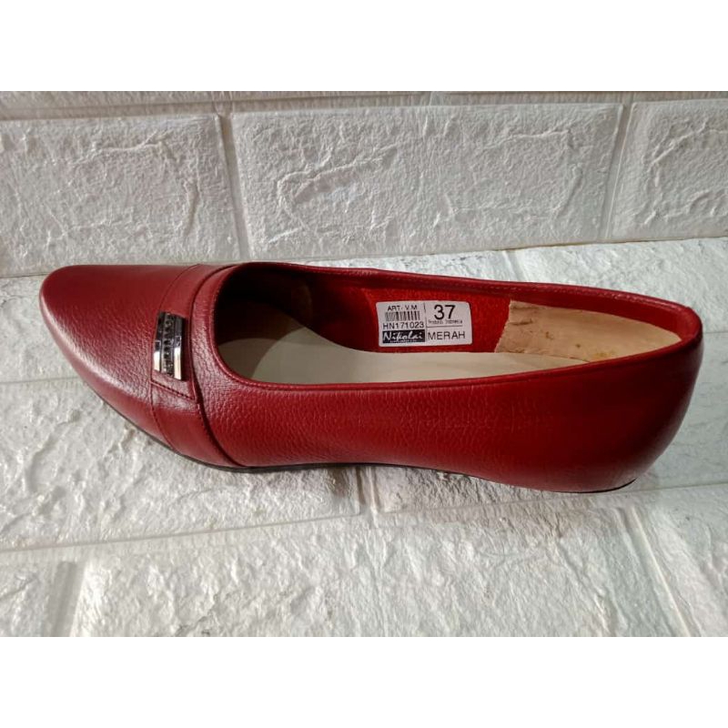 Sepatu Pantofel Kulit Wanita Nikolai VM Original