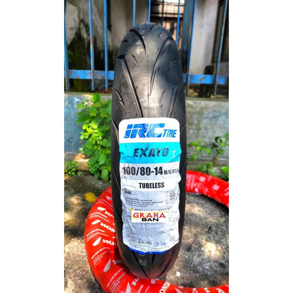 Ban Motor IRC 100/80-14 Ring 14 ban tubles 100/80-14 ban irc 100/80-14 ban ring 14 ban matic 100/80-