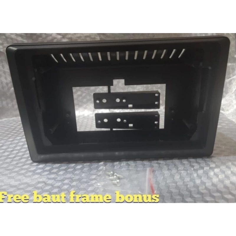 frame head unit android 9 inch mobil agya ayla 2023