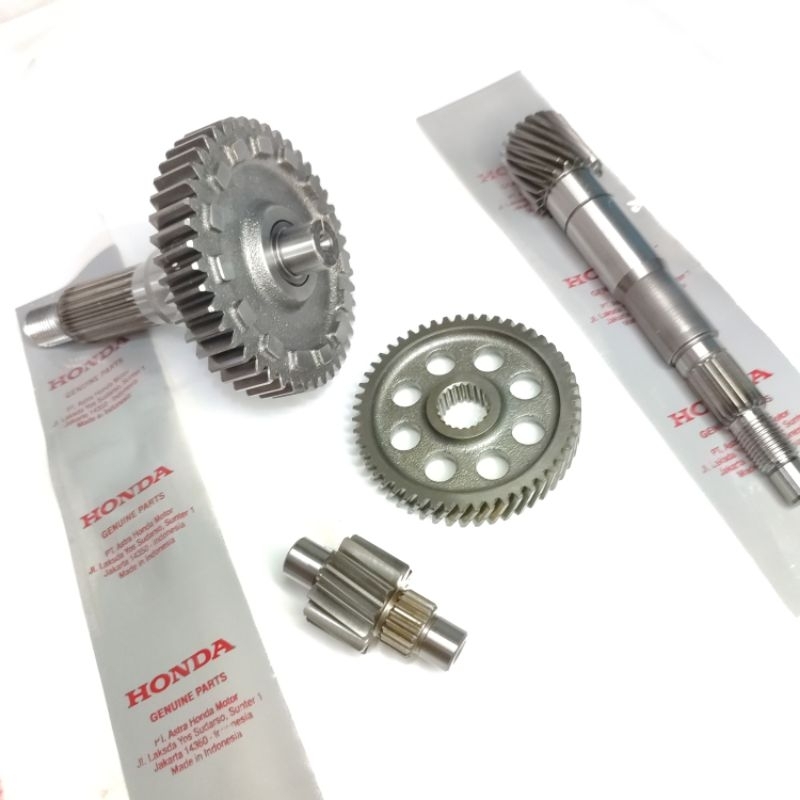 Gigi gear rasio as pully roda gear box assy beat fi beat fi esp scoopy spacy kode part KZL K44 K81 o