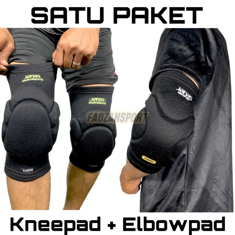 KODE G63L Kneepad V2 jonas dan elbow pad futsal jonas Kneepad V2 elbow pro touch jonas Pelindung lut