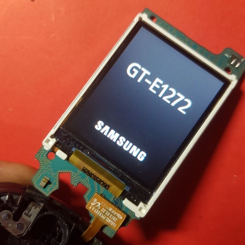 lcd samsung flip duos GT-E1272 bekas cabutan