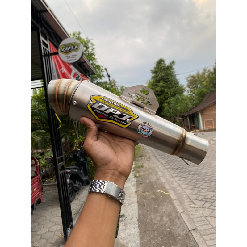 silincer knalpot dpj original type keong titan gread B inlet 50inc