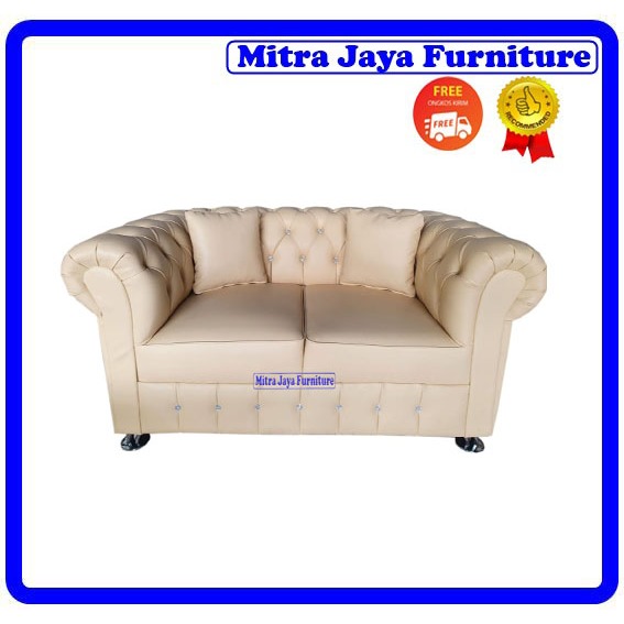 PROMO SOFA CHESTERFIELD SHEATER 2 KALEP/OSCAR