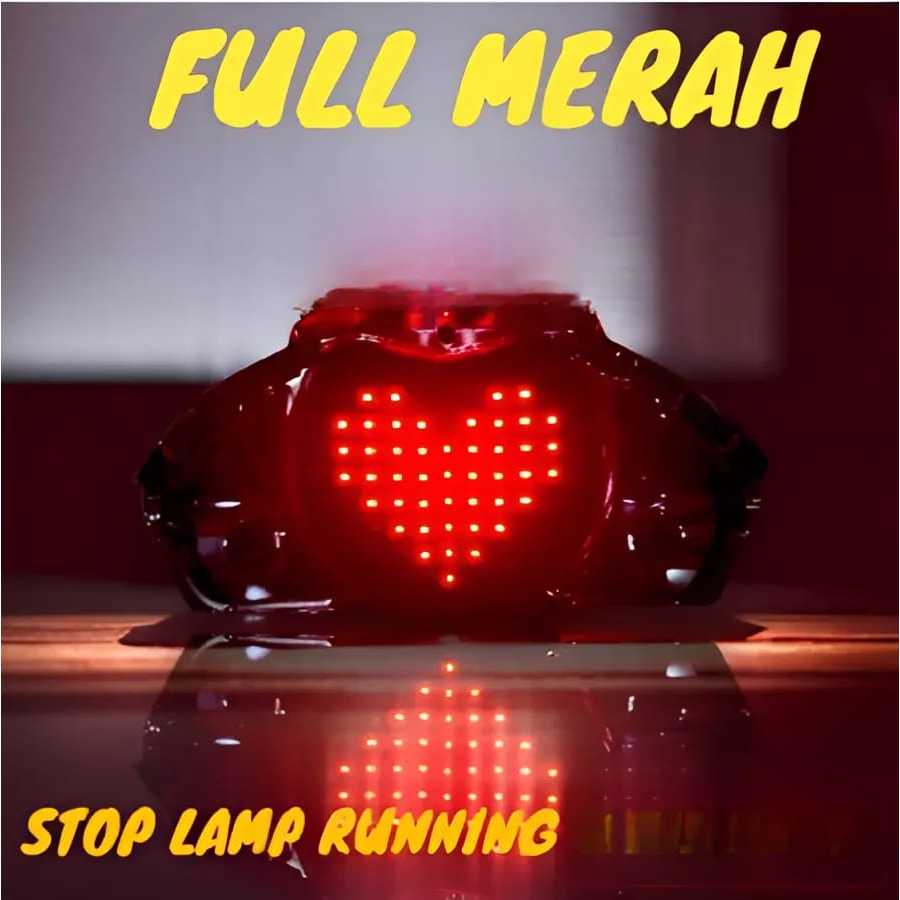 LOVE | LAMPU STOP RUNNING LED / STOP LAMPU RUNNING YAMAHA MIO GT 115 8 MODEL MODE LOVE