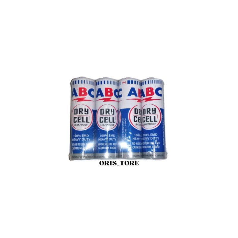 Batu Baterai ABC Ukuran Tanggung