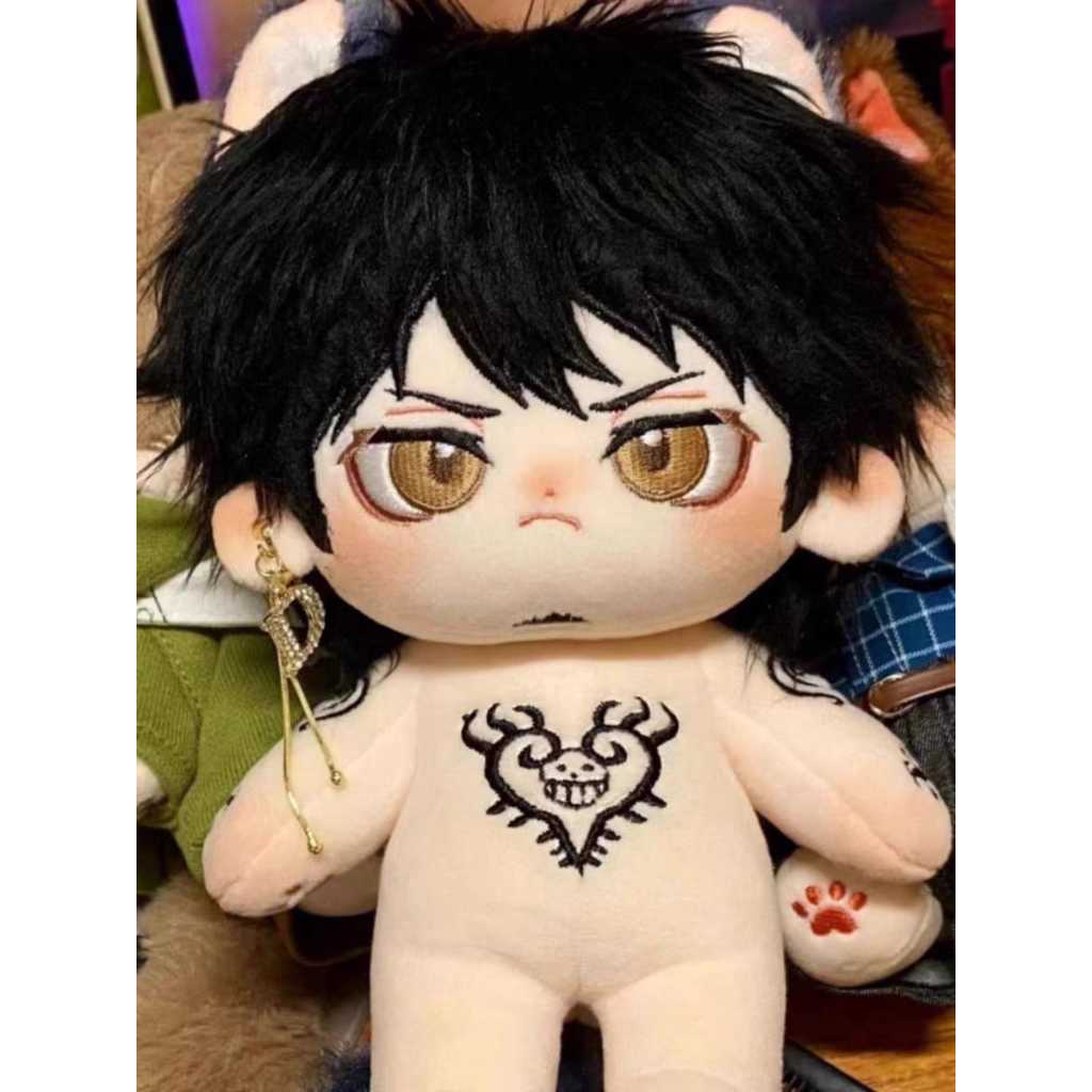 Boneka Katun Satu Potong Atribut Dokter Luo Satu Boneka Mewah Tulang 20Cm Boneka Periferal Dua Dimen