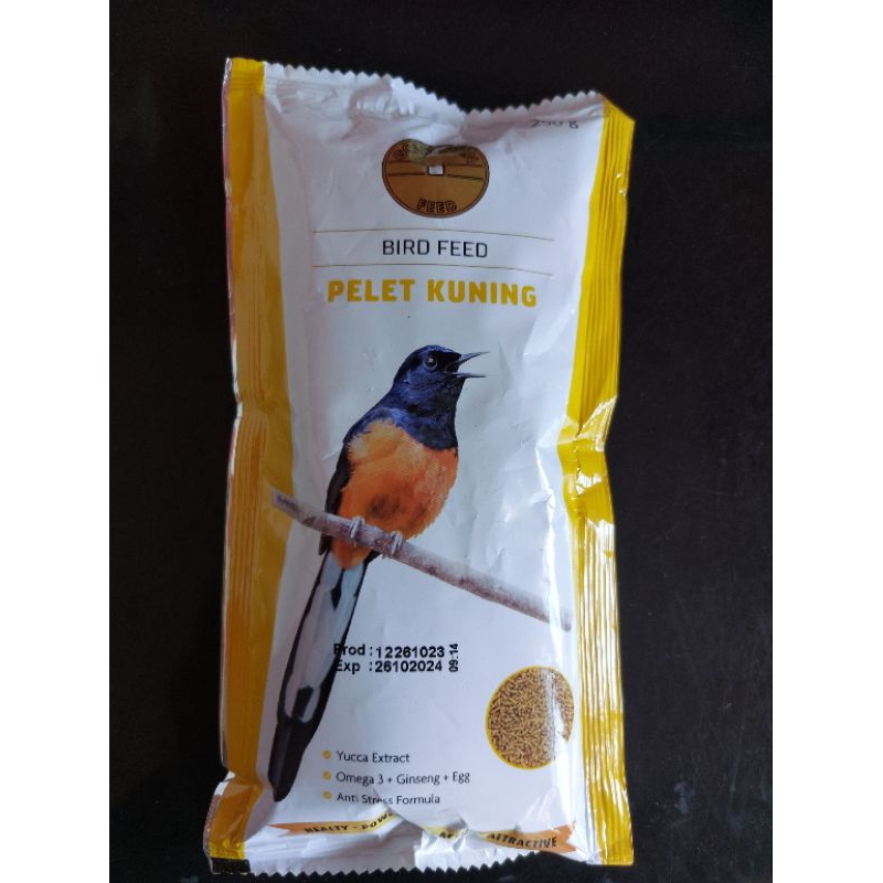 GoldCoin MB Kuning 250g (pelet kuning)