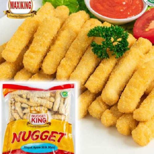 

Maxiking Nugget Coin Stick Kemasan 500gr | Naget Ayam