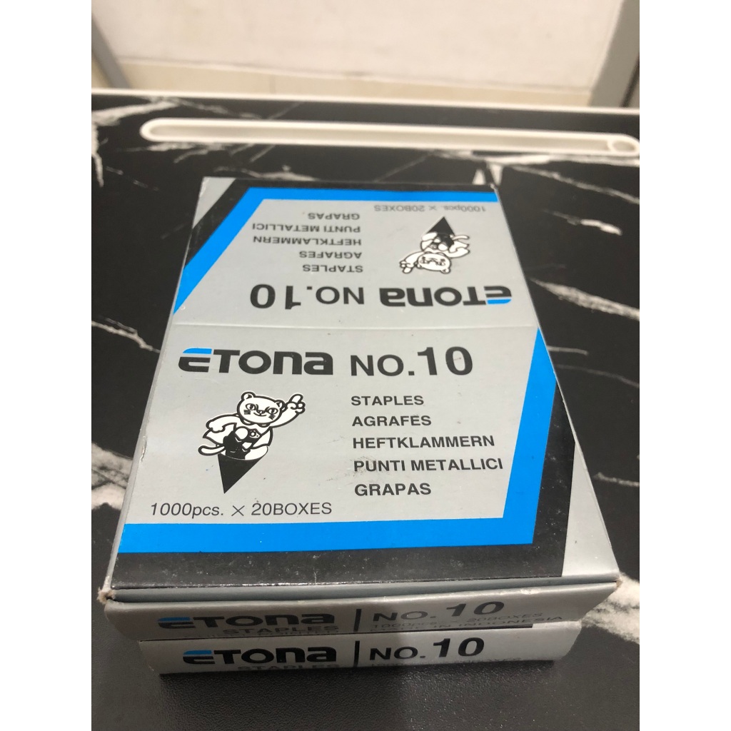 

Isi Staples Etona no.10 & 24/6 ( No.3 )