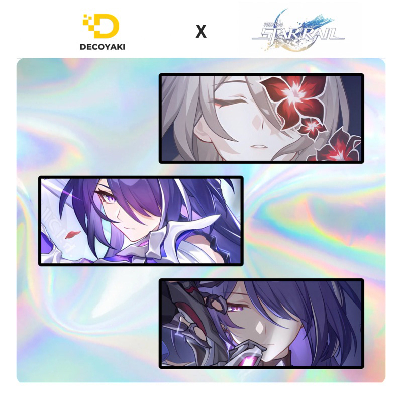 

Sticker Slap Hologram Acheron Honkai Star Rail, Stiker Hologram Acheron Honkai Star Rail