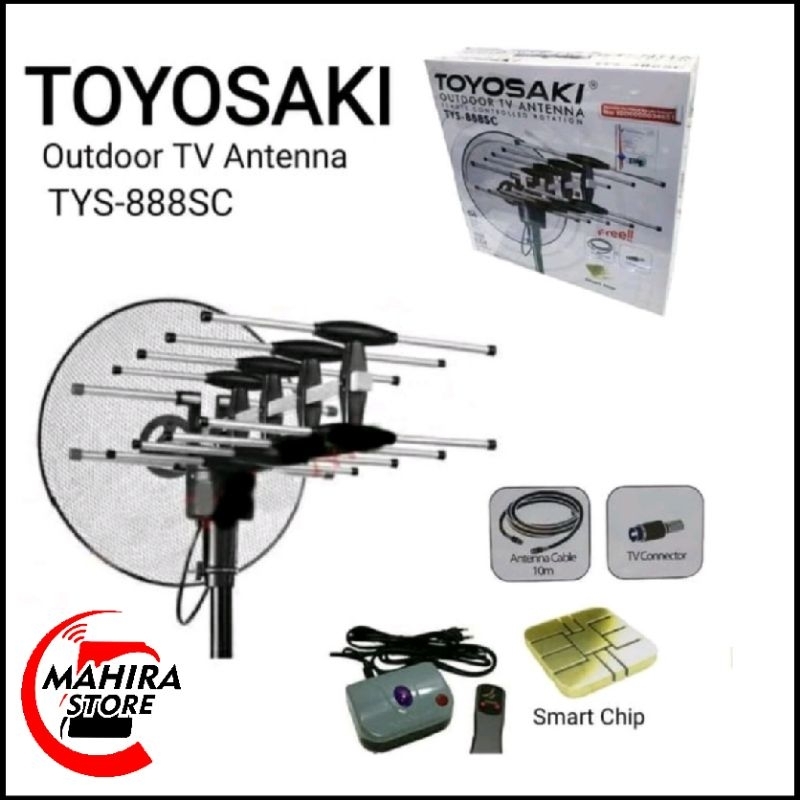 TOYOSAKI ANTENNA DIGITAL TYS 888SC