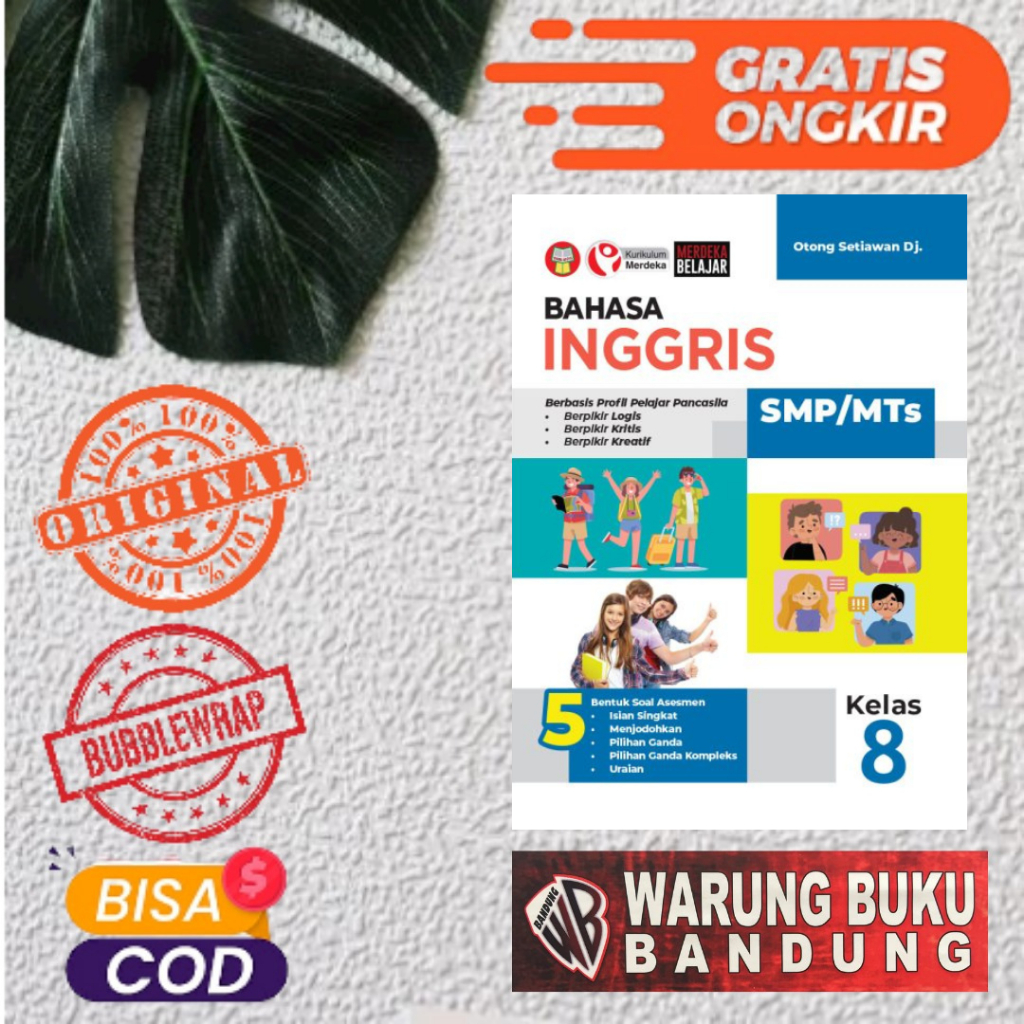 BUKU BAHASA INGGRIS UNTUK SMP/MTs KELAS 8 - YRAMA WIDYA