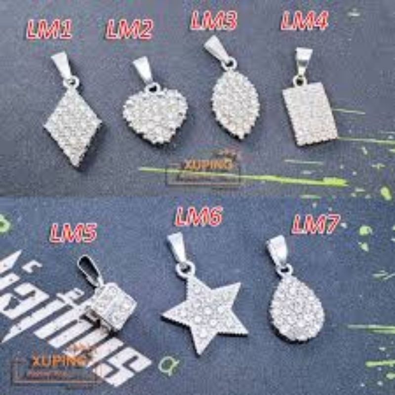 Liontin Kalung Bandul Perak 925