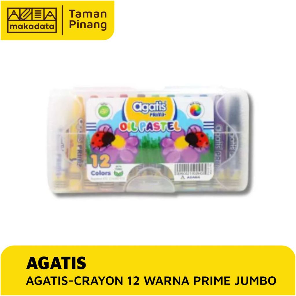 

CRAYON / OIL PASTEL AGATIS ISI 12 WARNA PRIME JUMBO (1 PCS)